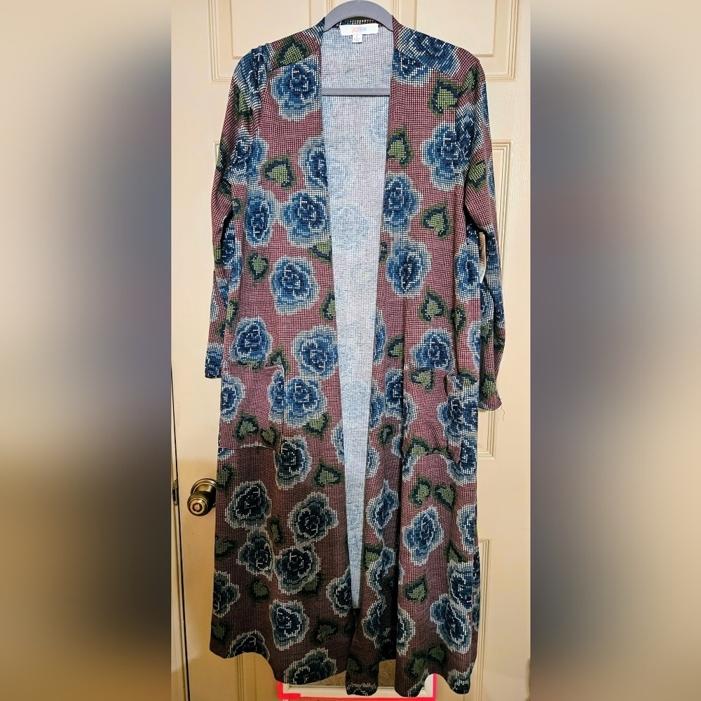 #173 Lularoe- The Sarah, Long Cardigan. Various Colors/Sizes Available